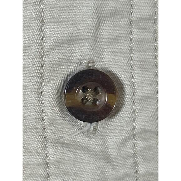 Carhartt Button Down Medium Tan 100382 Short Sleeve Workwear Utility Safari - Picture 3 of 10